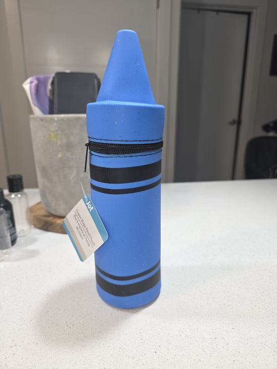 Other - Blue Crayon Bottle Pouch